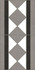 Бордюр Cenefa Basildon Blanco 15,8x31,6 керамический
