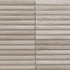 Мозаика Pixmosaic PIX 348 White Wooden, Convex, чип 20х151 мм, сетка 300х305х12 мрамор матовая бежевый