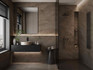 Керамогранит Choco Brown 11 Коричневый PG 01 60х120 Gracia Ceramica carving универсальная плитка 10400001377
