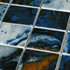 Мозаика Amuletto Art стекло 30х30 см Bonaparte глянцевая чип 48х48 мм, голубой, синий