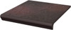 Ступень фронтальная Semir Rosa Kapinos Stopnica Prosta 30x33 клинкер матовая Paradyz Ceramika