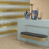 Декор Blasón Coral Oro Vives 20x20 глянцевый керамический
