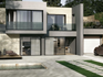 Керамогранит Grigio Ribbed 30x90 Sichenia Pave Wall 30.90 матовый, рельефный (рустикальный) настенная плитка 192813