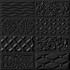 Настенная плитка Raspail Negro керамическая