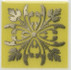 Вставка HGD/B252/5246 Клемансо Оливковый 4.9x4.9 Kerama Marazzi глянцевая керамическая