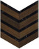 Декор Heartwood Moka Marble Chevron 29.4x28.7 керамогранит