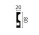 Плинтус NMC Wallstyl IL11