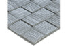 Комплект 3D панелей для стен Lako Decor Деревянная мозаика серебристо-серый 700х700х6 мм (плитка пвх LVT) LKD-29-05-510-KO