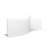 SX207 плинтус гибкий Orac Decor дюрополимер 2000х250х13 мм