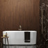 Керамогранит Crissel Wood Wenge 20x120 Rt Creanza матовый универсальная плитка CW-RT08-B
