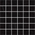 Мозаика Mosaico Seine Basalto 30x30 керамогранитная