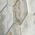 Мозаика Fontana Great стекло 27.1х30.7 см матовая чип 62х152 мм, белый, серый