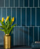 Настенная плитка Stripes Zafiro Crackle 6.5х26.1 Amadis Fine Tiles глянцевая керамическая 8436552229477