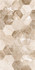 Декор Istambul Beige Decor 0154 Mat 25х50 Eurotile Ceramica матовый керамический