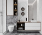 Керамогранит Bohemian Grigio Серый LP6012G0101R 59,5х119,1 матовый карвинг Laparet универсальная плитка х9999311694