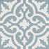 Декор Original B Light Blue 20x20 глазурованный, матовый керамогранит