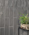 Керамогранит CRV340 Swing Silver 7.5x30 Settecento глянцевый, рельефный (рустикальный) настенная плитка УТ-00051153