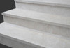 Ступень L Mystical Charm Bianco 32x120 Matt с подступенником керамогранит матовая, рельефная УТ-00000695