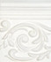 Декор Decor Poesia White 17.8х15 глянцевый