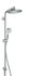 Душевая стойка Hansgrohe Crometta S, Showerpipe 240 1jet EcoSmart 9 л/мин Reno, хром