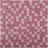 Мозаика No-294 стекло 30.5х30.5 см глянцевая чип 15х15 мм, розовый