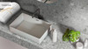 Керамогранит Terazzo Grey Matt 3200x1600x20 TechGres Stone and Marble матовый универсальная плитка