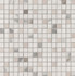 Мозаика Roma Gold Carrara Superiore Mosaico 30,5x30,5 керамика глянцевая бежевый, белый, серый 36974