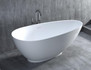 Отдельностоящая ванна из камня Salini Paola 1600х770х570, S-Sense (sapirit) - глянцевая