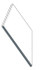 Керамогранит Cliff Bianco Round Angolo Esterno Sx / Клиф Бьянко Бортик Закругленный Лс Atlas Concorde 30x60 структурированный напольный