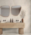 Керамогранит  Amani White Reactive 3D La Fenice 90х90 матовый универсальный 09MBV006