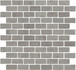 Мозаика MBD009 Про Лаймстоун Антика 1 Мозаичный Серый матовый керамогранит 30x32 см Kerama Marazzi