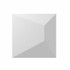 Декор Nilo Ice White Matt (91702) 12,5х12,5 Wow матовый керамический