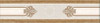 Бордюр 355 Eclipse Beige 7х30 Eurotile Ceramica Istambul Beige глянцевый керамический