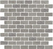 Мозаика MBD010 Про Лаймстоун Антика 2 Мозаичный Серый матовый керамогранит 30x32 см Kerama Marazzi
