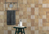 Керамогранит Kube Quinta Cotto-Carrara 45x45 La Platera матовый универсальная плитка 81058