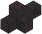 Мозаика Blaze Iron Mosaico Esagono Matt (A0UQ) 30x35 Неглазурованный керамогранит