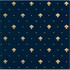 Декор Giglio Oro Su Blu 20x20 Petracer`s Grand Elegance Gold глянцевый керамический GLL03-11