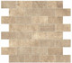 Мозаика Aix Beige Minibrick Tumbled-30,5x30,5 3.7x7.5 керамическая