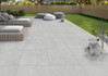 Керамогранит Cement Steel Structured R11 60х60 Ennface Outdoor структурированный универсальная плитка ENLFT5004SR116060