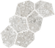 Декор Mosaico Aymaras Gris керамогранит
