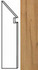 Плинтус Etic Rovere Venice Battiscopa Sag.SX AV8C 7,2x30 шт керамогранит
