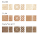 Керамогранит Pangea Sand Flower Lt 22.3x22.3 Harmony  матовый универсальная плитка 3386040800