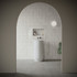 Настенная плитка Calema White Gloss 5.2х16 DNA Tiles глянцевая керамическая 00000086163