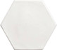 Керамогранит Hex White Matt 15x17.3 матовый