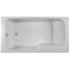 Акриловая ванна Jacob Delafon E6D066L-00 прямоугольная Bain-Douche Malice левая /160 х 85/(белый)
