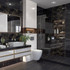 Настенная плитка Basalt Struttura Linea 24.2x70 Eletto Ceramica глянцевая керамическая 509261101