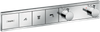 Термостатический смеситель на 3 потребителя Hansgrohe RainSelect для душа (внешняя часть)