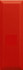 Настенная плитка Vitaminic Rojo Brillo Bisel керамическая