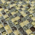 Мозаика Marble Mosaic Amazing стекло 30х30 см глянцевая чип 15x15 мм, золотой-oro-gold