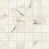 Мозаика Symphonyx Crystal Mosaic Lap/Симфоникс Кристал 30x30 керамогранит лаппатированная, белый, серый 610110000957